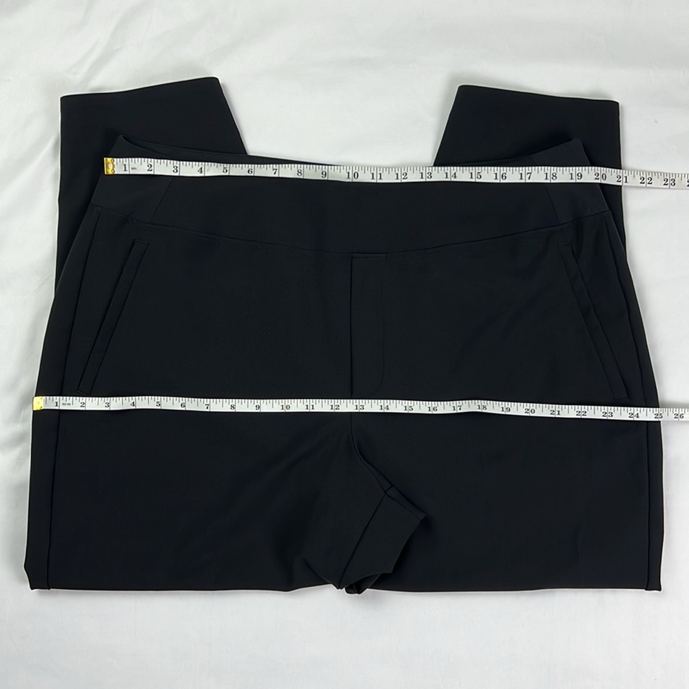 Athleta Women’s 18 Black Zipper Pocket Pull-on Endless High Rise Pant - Picture 4 of 10
